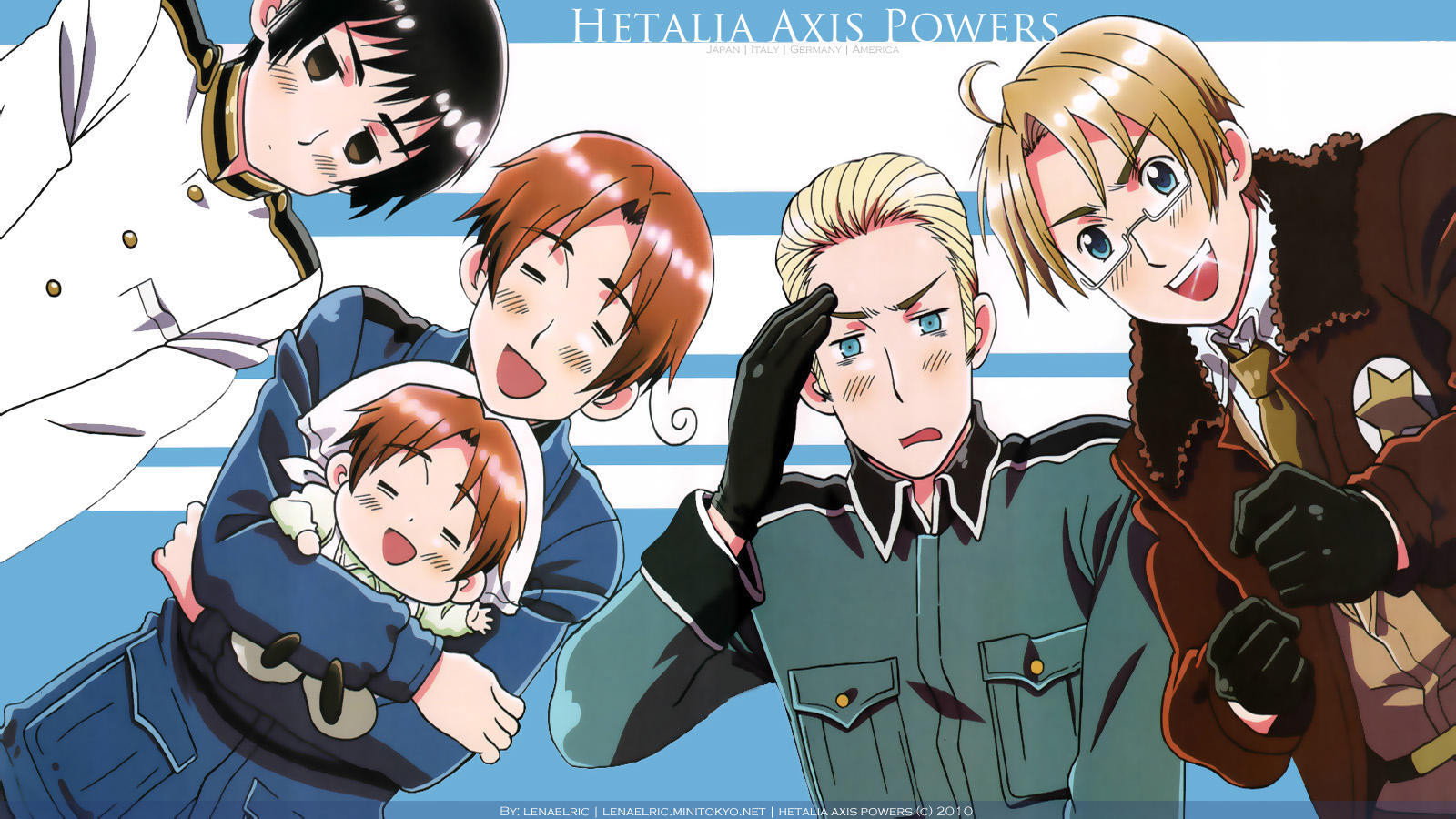 Hetalia wallpaper 4 — 1600×900 cinematic backdrop