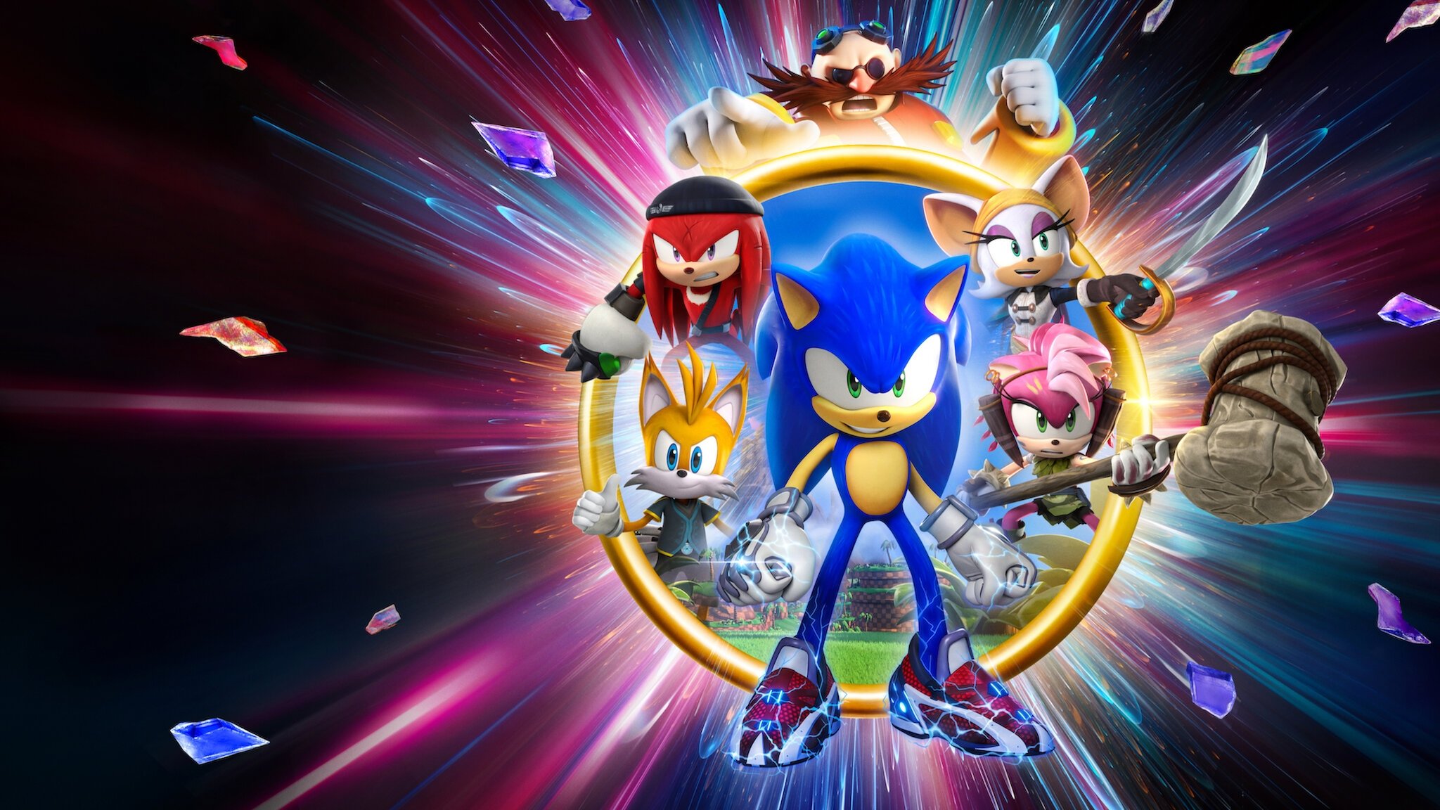 Sonic Prime (2022) wallpaper #4 — 2048×1152 Full HD backdrop — When an explosive battle with Dr. Eggman shatters the universe, Sonic races through… — free HD background for desktop, MacBook, mobile & iPhone (ref 519QSZPxFKxAPESNr6sOFM7lQdB)