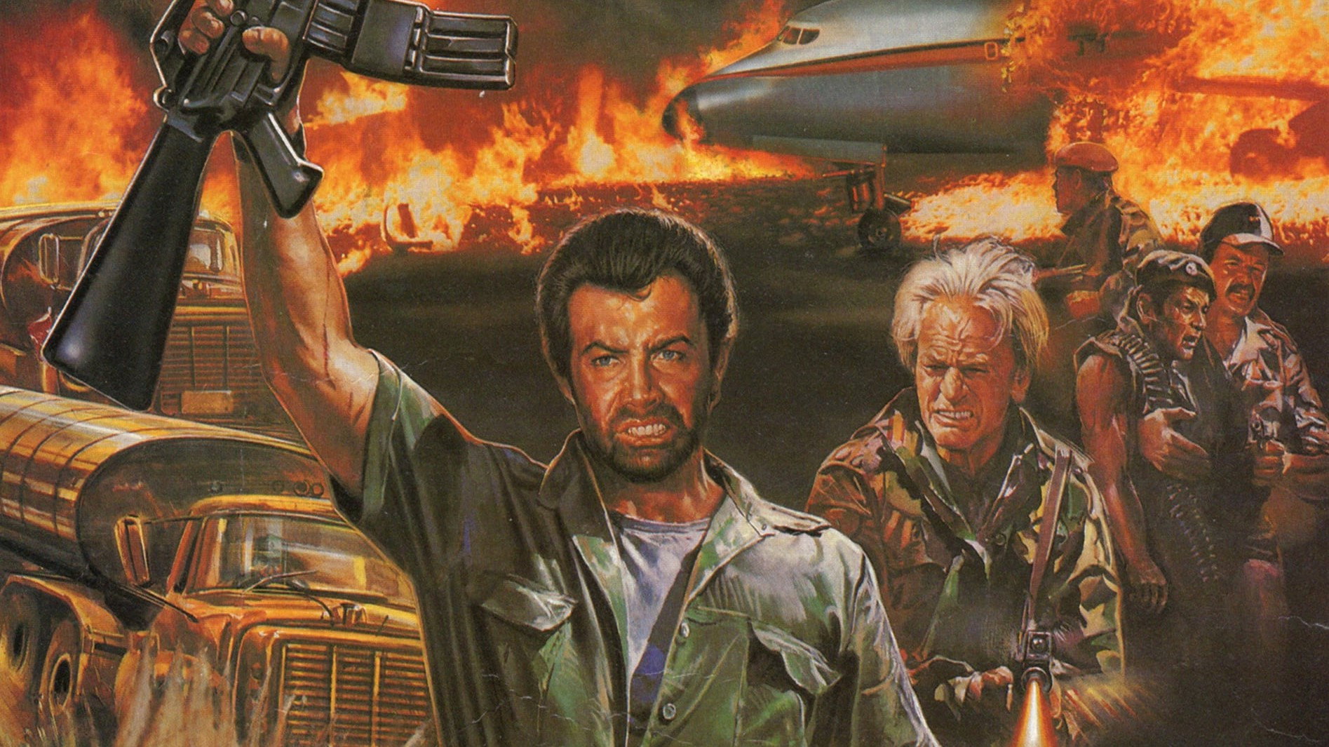 Commando Leopard (1985) wallpaper #3 — 1895×1065 HD backdrop — A cruel dictator rules a Latin American state. Corruption, brutality and exploitation are… — free HD background for desktop, MacBook, mobile & iPhone (ref 65LrQO2fqkEbbJH24M9u1pja3BA)