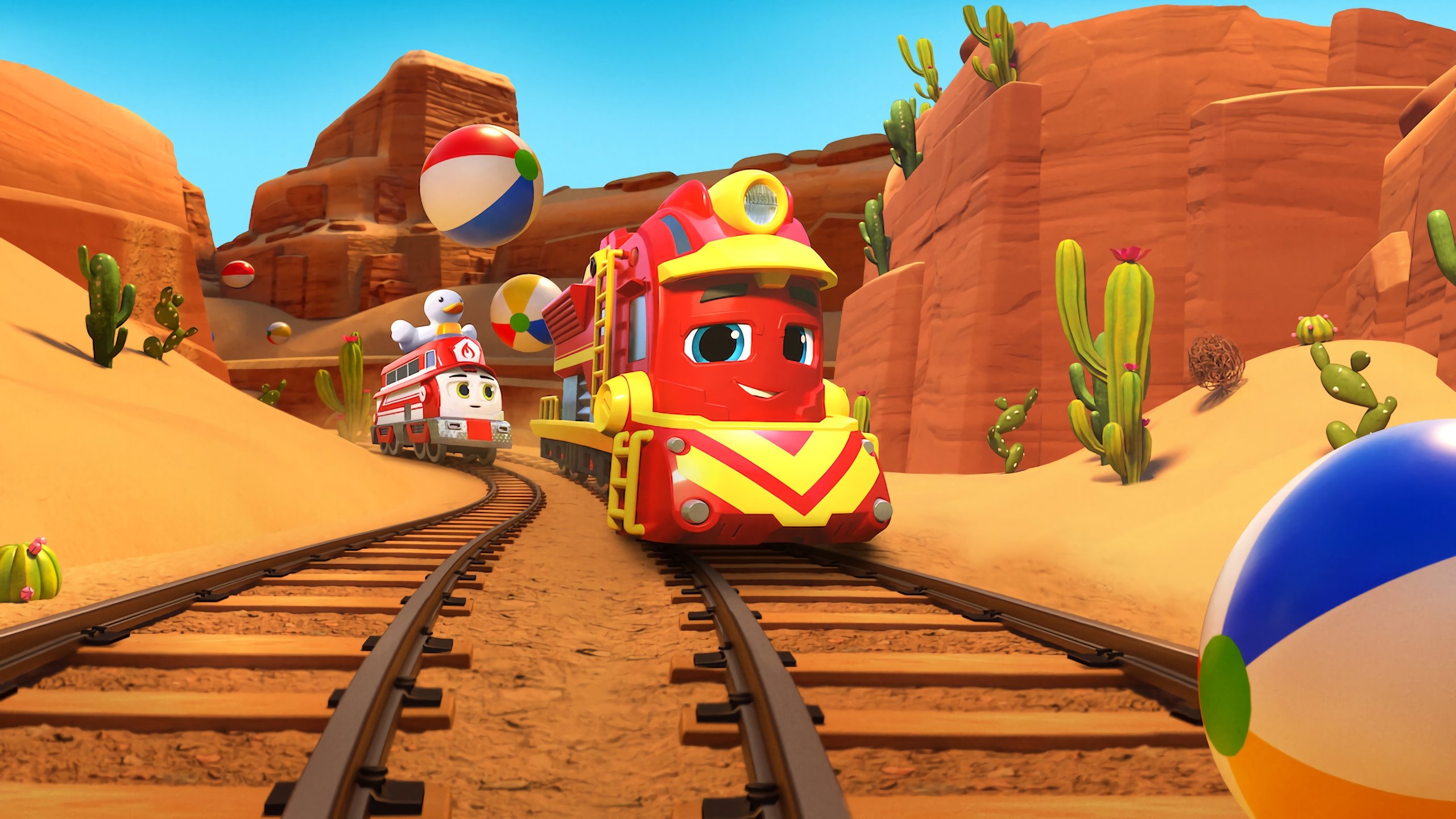 Mighty Express wallpaper 2 — 2560×1440 cinematic backdrop