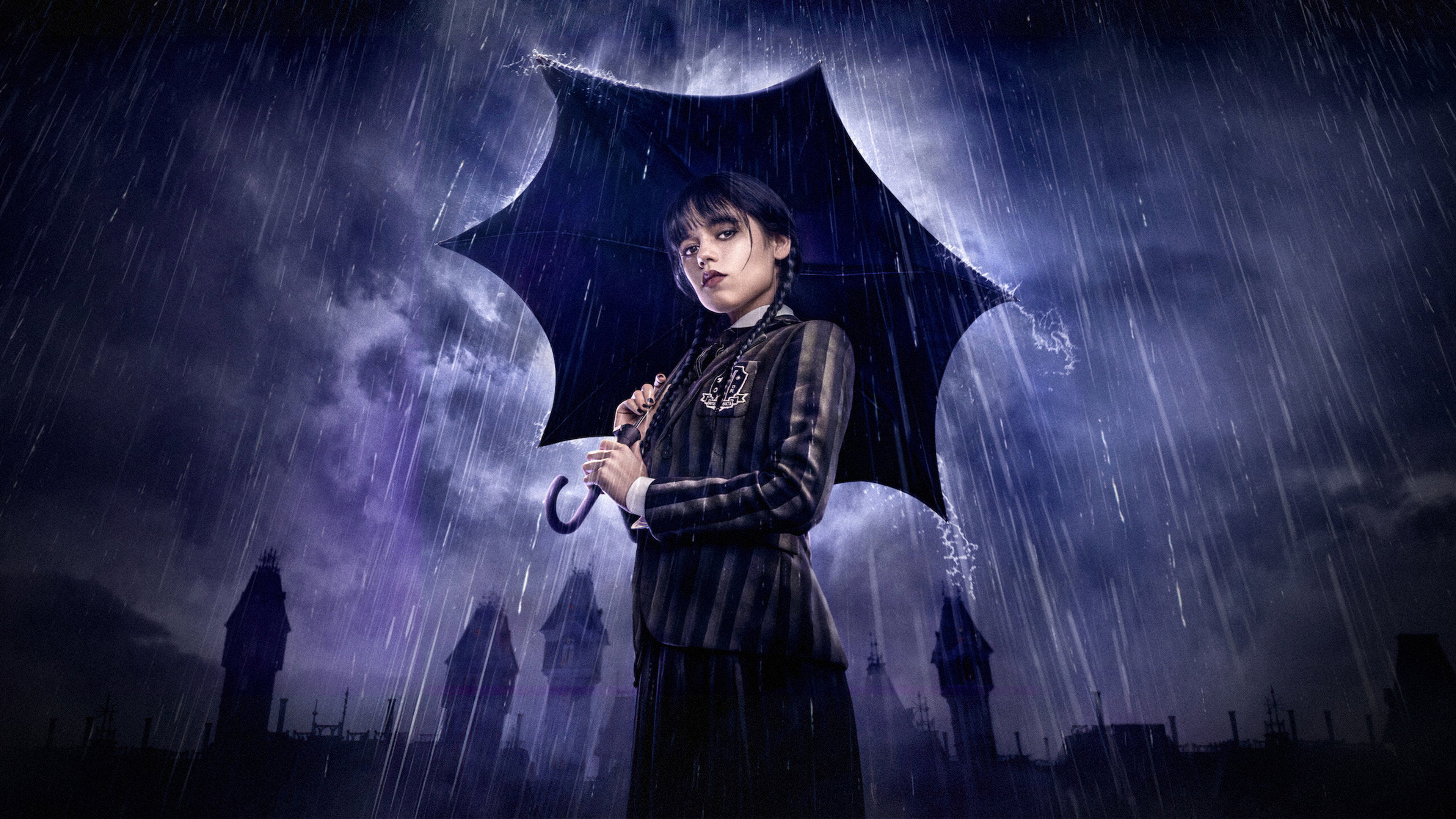 Wednesday (2022) wallpaper #17 — 3840×2160 4K UHD backdrop — Smart, sarcastic and a little dead inside, Wednesday Addams investigates twisted… — free HD background for desktop, MacBook, mobile & iPhone (ref boR3zZPyrO2DzSdsLQO0MqKgdLX)