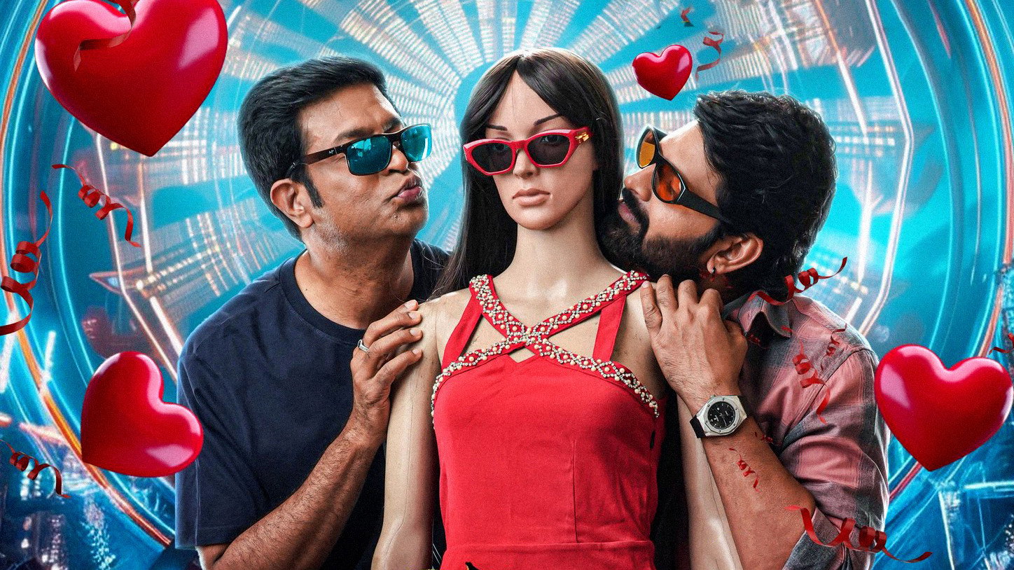 #Single (2025) wallpaper #7 — 1448×814 HD backdrop — Vijay, a bank employee, falls in love with Purva at first sight and attempts to get… — free HD background for desktop, MacBook, mobile & iPhone (ref eO2Z8ggsCvjgo6PYMJrP6WS508N)