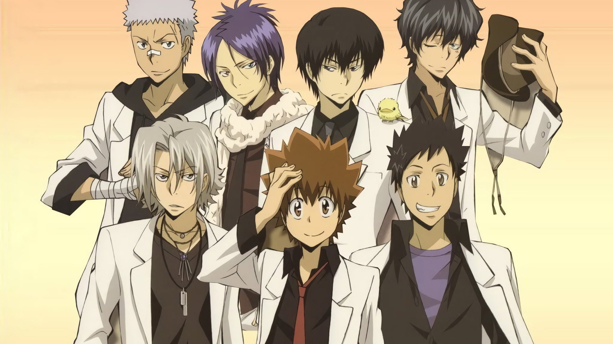 REBORN! (2006) wallpaper #2 — 2048×1152 Full HD backdrop — Tsuna, a timid junior high student, is a failure at school, sports, and social life. But… — free HD background for desktop, MacBook, mobile & iPhone (ref fBtoNKFXPYOrg8yno7YBDn6FiL9)