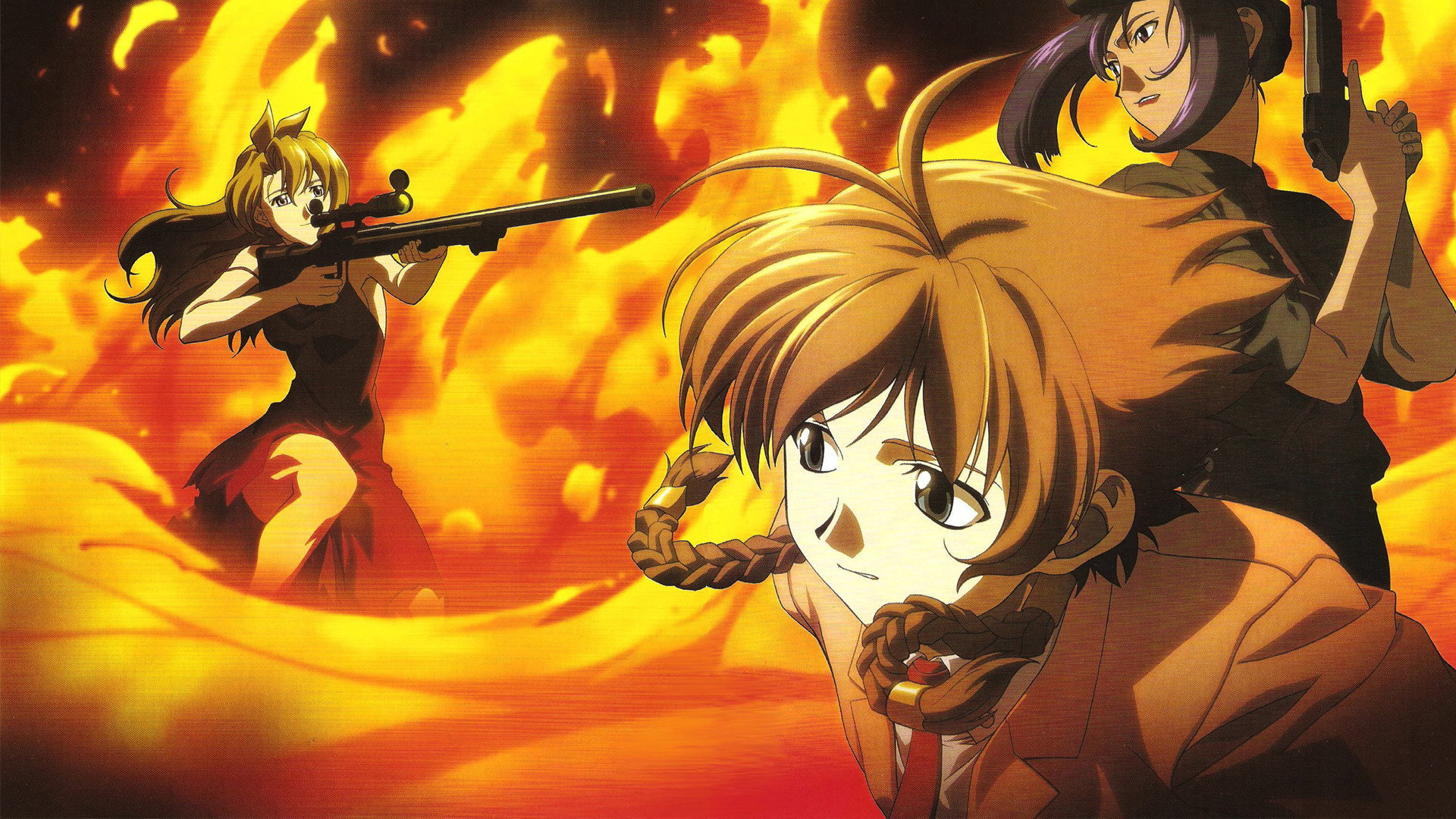 MADLAX (2004) wallpaper #1 — 1920×1080 Full HD backdrop — In the country of Gazth-Sonika, civil war rages. There, a mercenary called Madlax plies… — free HD background for desktop, MacBook, mobile & iPhone (ref fzBAaqNEdMI9FaZc19a6MqakRH9)