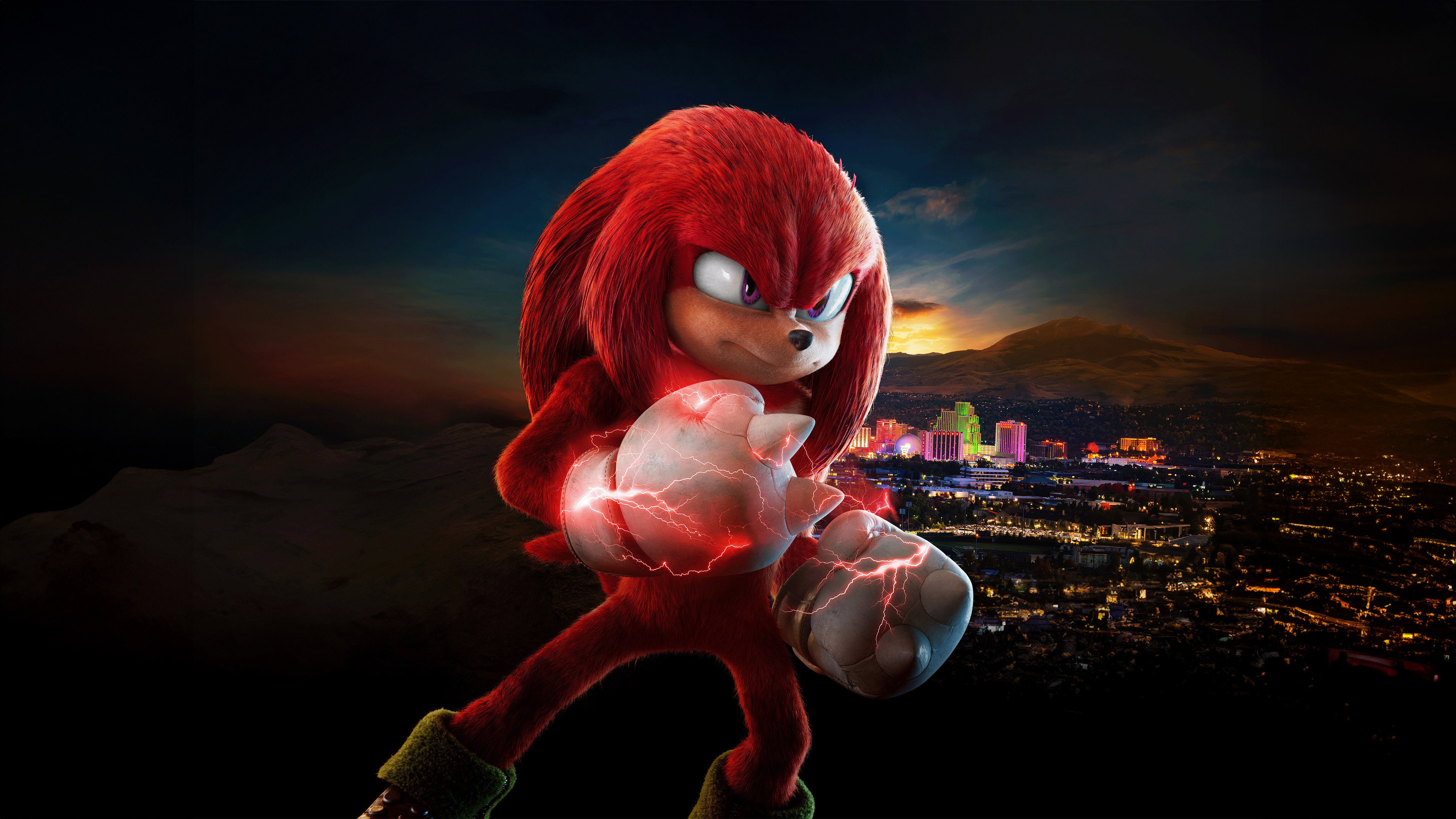 Knuckles (2024) wallpaper #8 — 3840×2160 4K UHD backdrop — Knuckles embarks on a hilarious and action-packed journey of self-discovery as he agrees… — free HD background for desktop, MacBook, mobile & iPhone (ref h4xVr8D1O2UsYA3shxM4imGxCag)