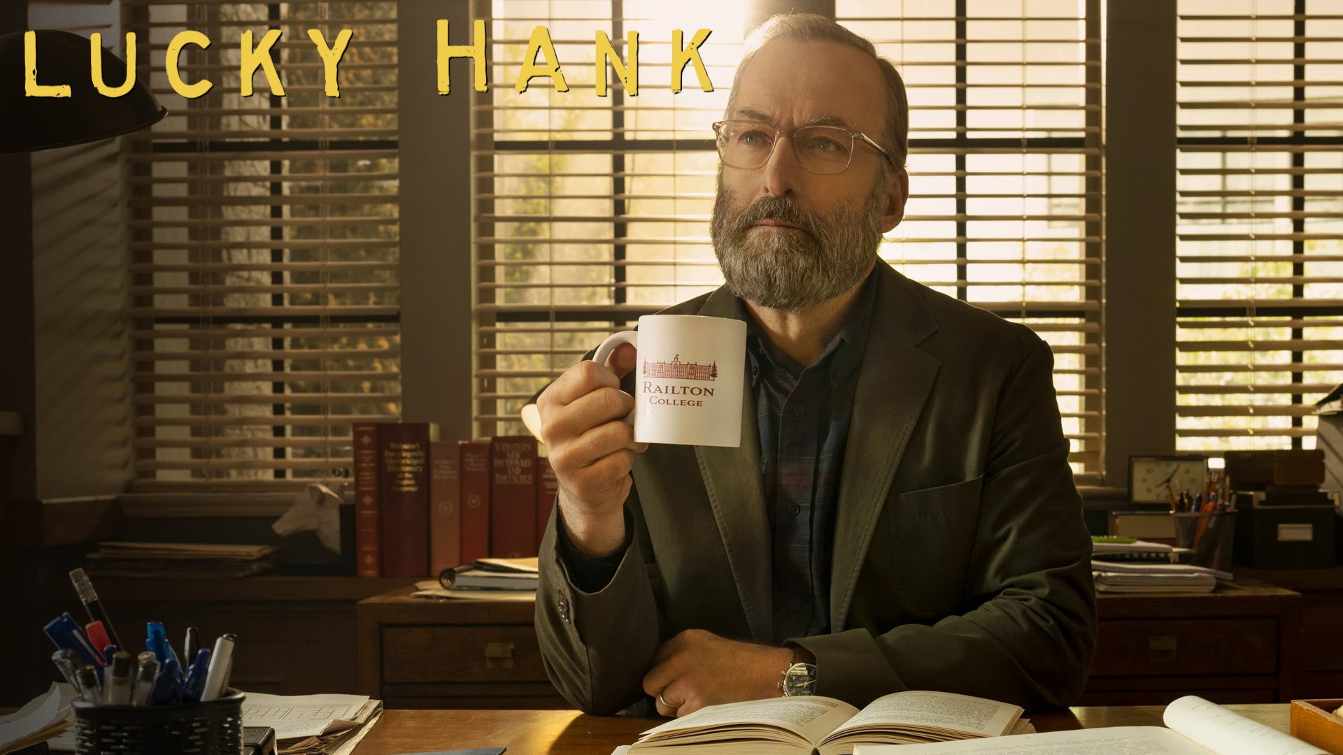 Lucky Hank (2023) wallpaper #11 — 1920×1080 Full HD backdrop — A mid-life crisis tale about the unlikely chairman of the English department in a badly… — free HD background for desktop, MacBook, mobile & iPhone (ref hPqHMBAO2T27V7Wh7ffSmb2UAXM)