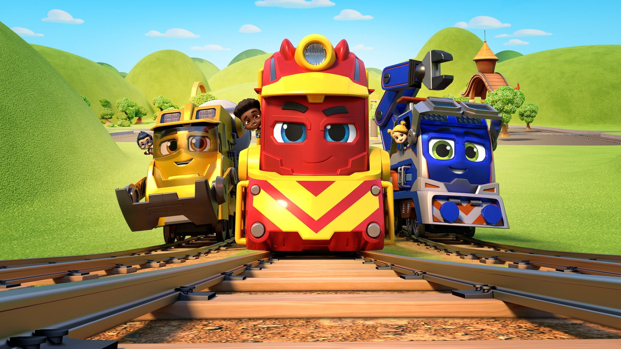 Mighty Express (2020) wallpaper #3 — 2048×1152 Full HD backdrop — Catch a ride with the Mighty Express — a team of trains and their kid friends who… — free HD background for desktop, MacBook, mobile & iPhone (ref klCMuPNoBUMobaaasUIDTjcqqET)