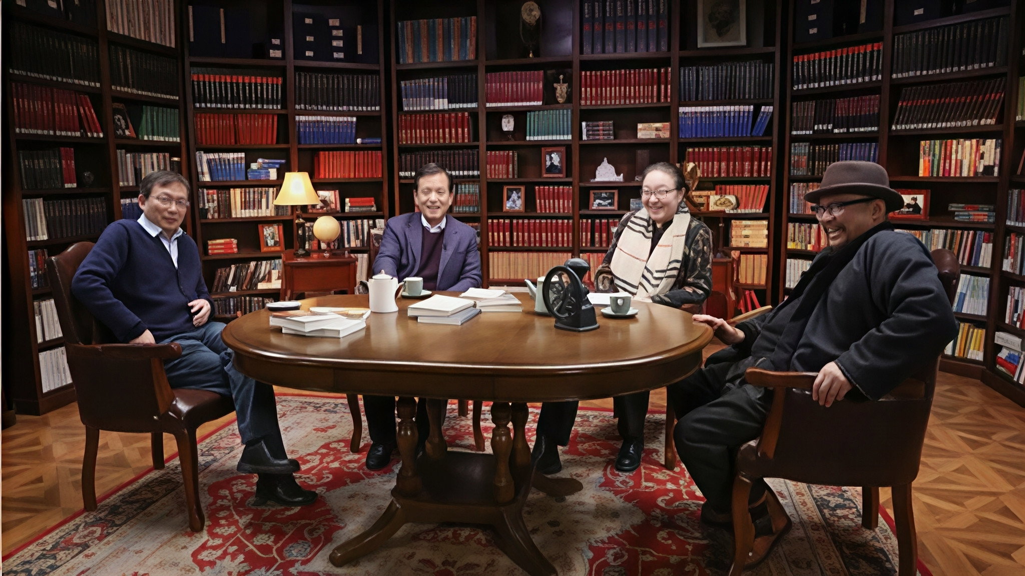 文学馆之夜 (2023) wallpaper #2 — 2048×1151 Full HD backdrop — Reality TV show cinematic scene — free HD background for desktop, MacBook, mobile & iPhone (ref mc6lsAwsmED9MoQepM2o2V3C30D)