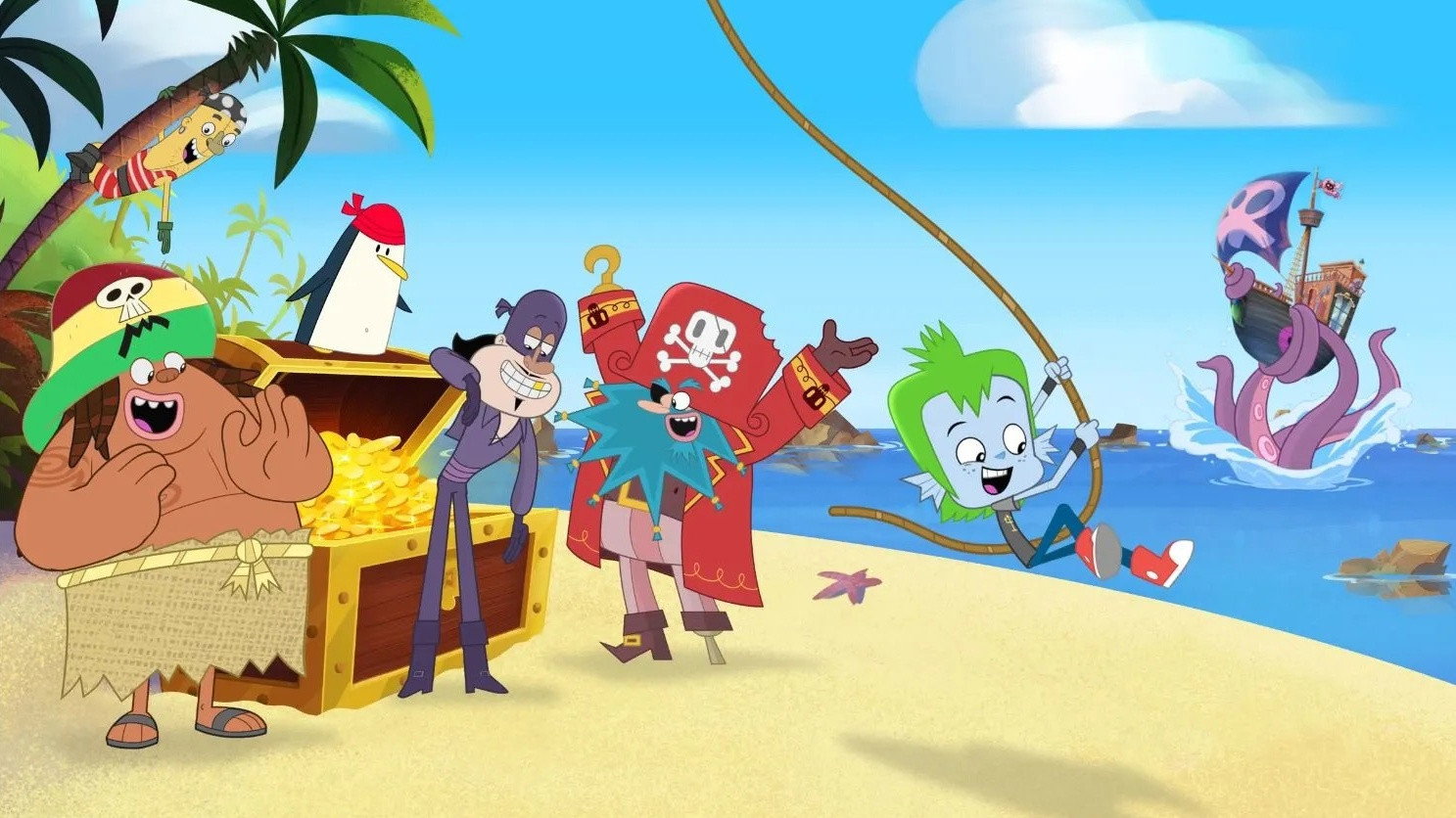 Pirate Express (2015) wallpaper #6 — 1487×836 HD backdrop — 300 years ago, Captain LaPoutine and his crew, Armando, Burt, Booli and Spewey tried to… — free HD background for desktop, MacBook, mobile & iPhone (ref msbxELPO84CiNAuphNYU1iO2RWa)