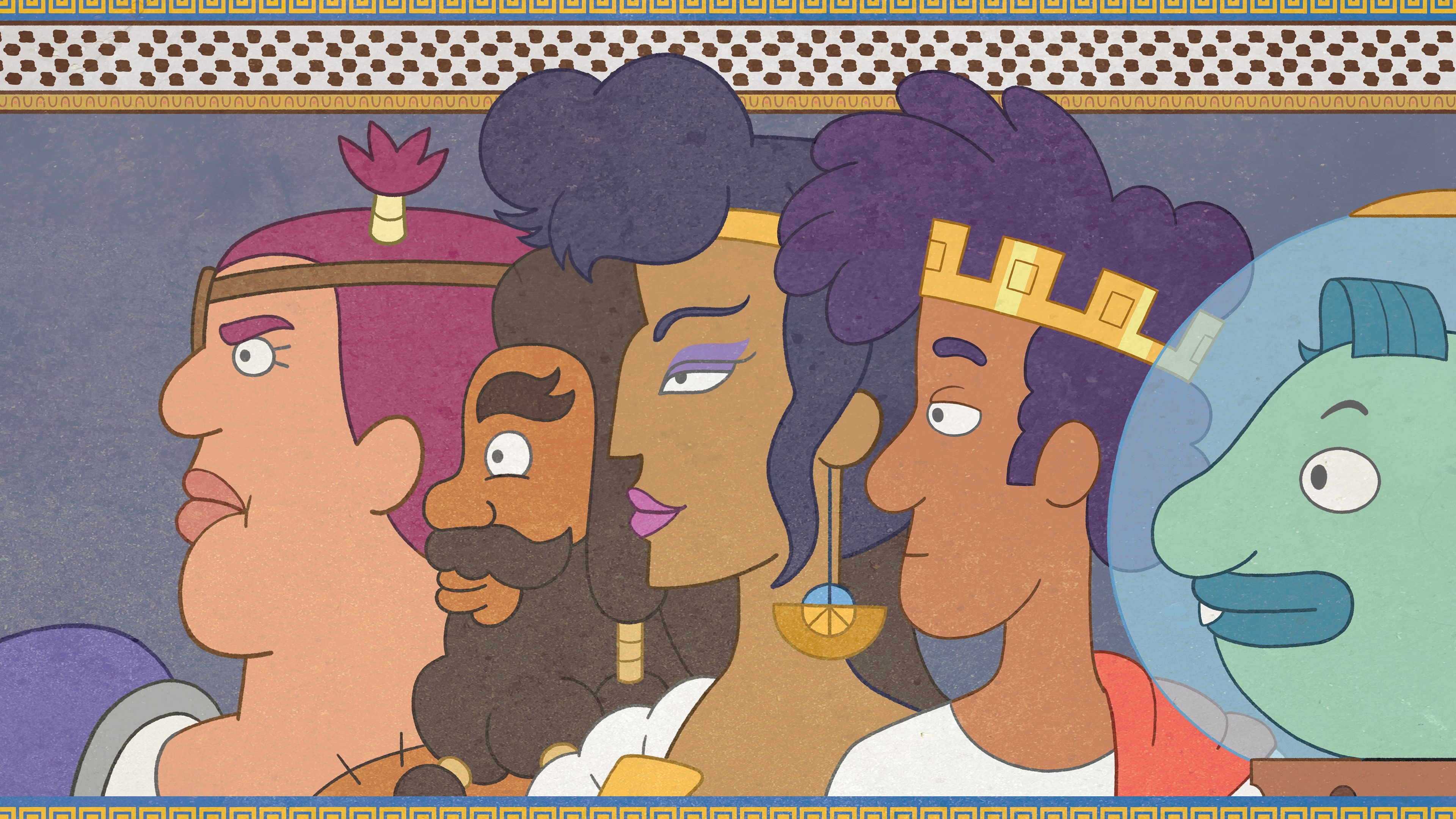 Krapopolis (2023) wallpaper #3 — 3840×2160 4K UHD backdrop — In mythical ancient Greece, a flawed family of humans, gods and monsters tries to run one… — free HD background for desktop, MacBook, mobile & iPhone (ref n0UmMzMMM7dY7DMjaDNBIMP8S4e)