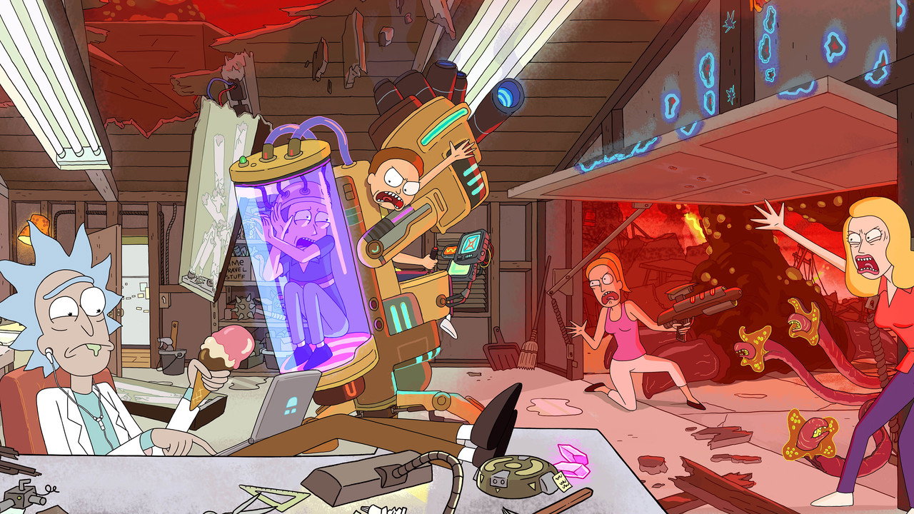 Rick and Morty wallpaper 13 — 4K cinematic backdrop