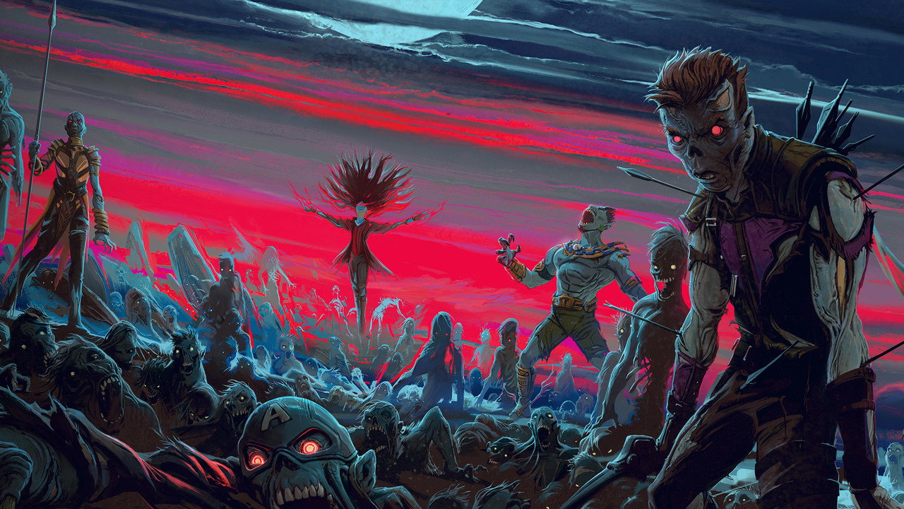Marvel Zombies wallpaper 11 — 2560×1440 cinematic backdrop