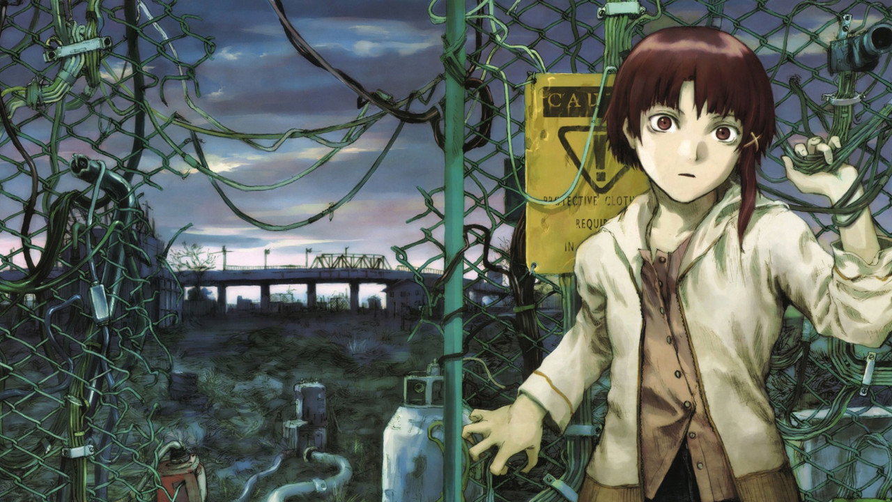 Serial Experiments Lain wallpaper 11 — 1920×1080 cinematic backdrop
