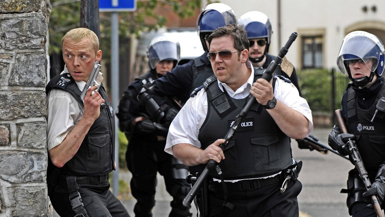 Hot Fuzz wallpaper 13 — 3384×1905 cinematic backdrop