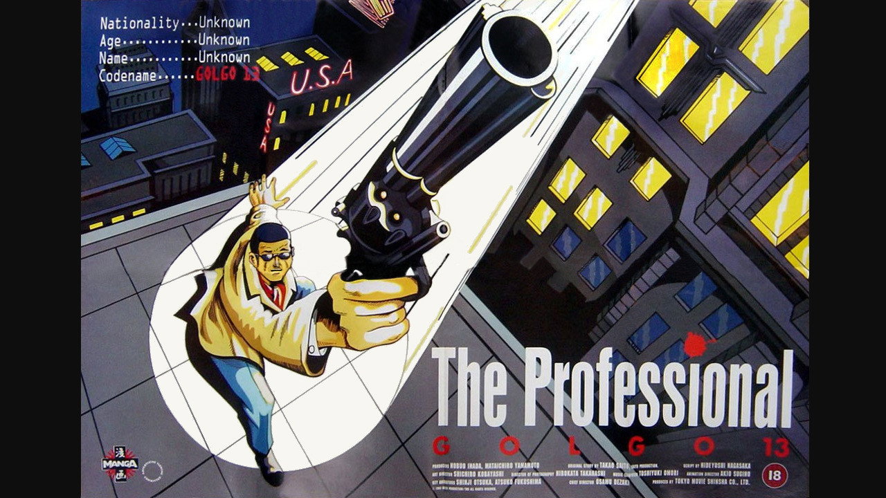 Golgo 13: The Professional wallpaper 10 — 1280×720 cinematic backdrop