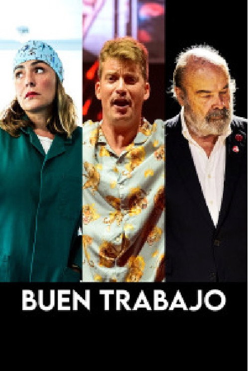 Buen trabajo vertical backdrop 1