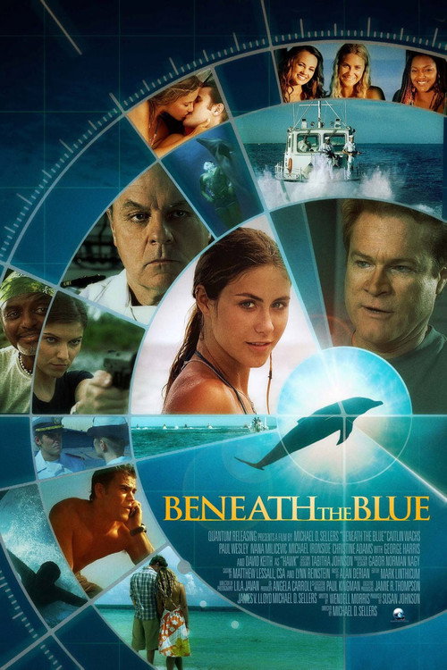 Beneath the Blue vertical backdrop 1