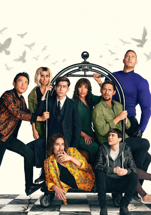 The Umbrella Academy vertical backdrop 9