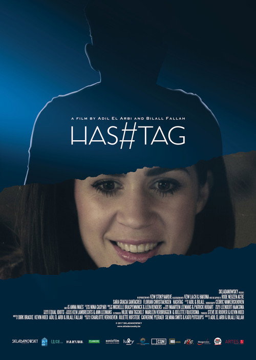 Hashtag vertical backdrop 1