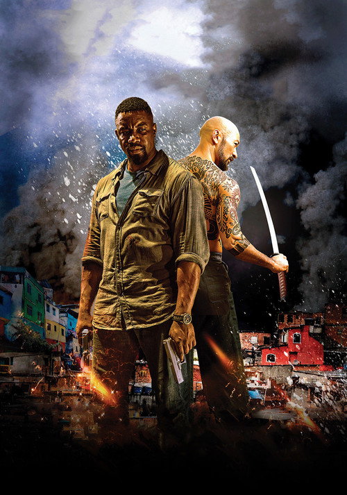 Falcon Rising vertical backdrop 2