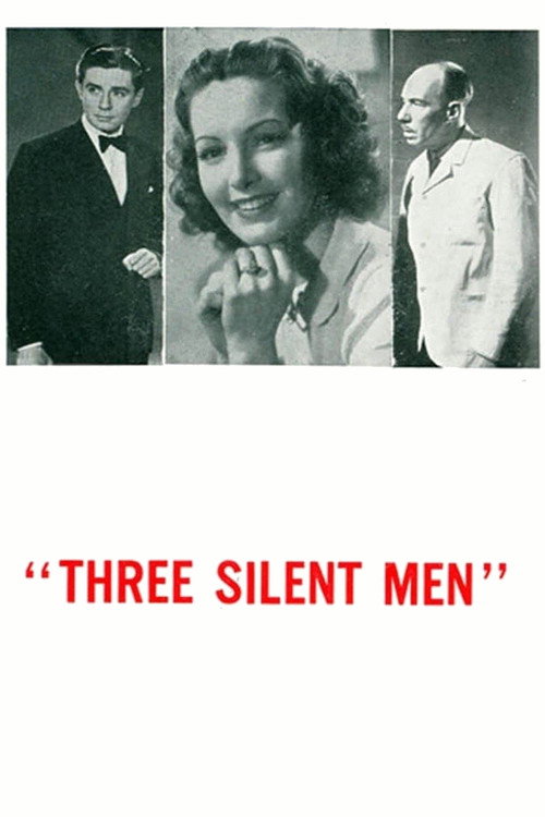 Three Silent Men vertical backdrop 1