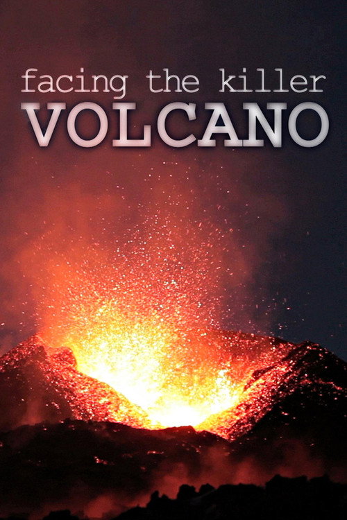Facing The Killer Volcano vertical backdrop 1