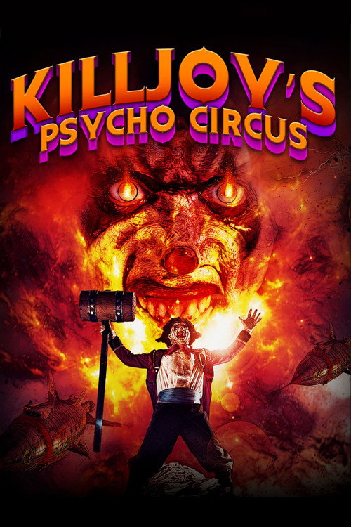 Killjoy's Psycho Circus vertical backdrop 2