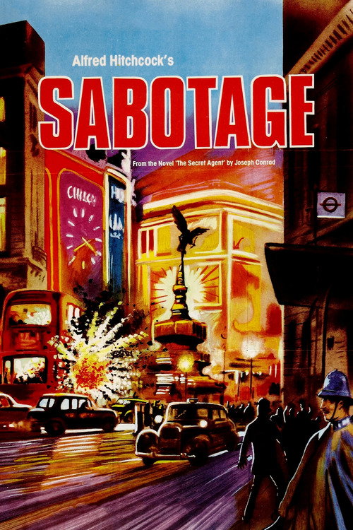 Sabotage vertical backdrop 9