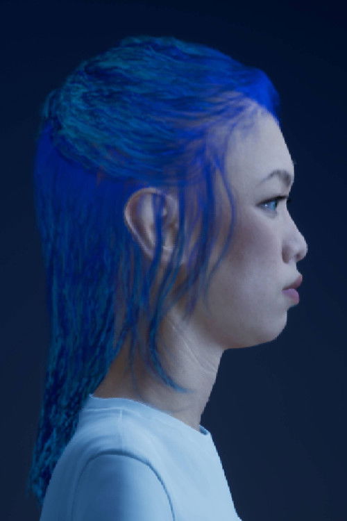 born blue vertical backdrop 1