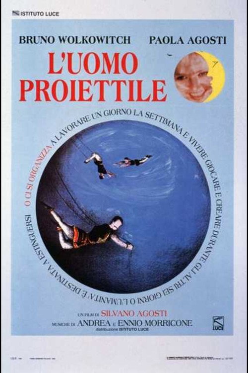 L'uomo proiettile vertical backdrop 1