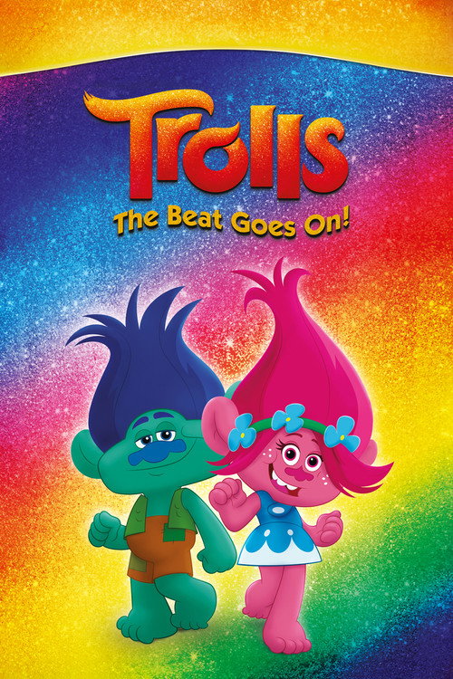 Trolls: The Beat Goes On! vertical backdrop 8