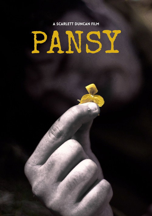 Pansy vertical backdrop 1