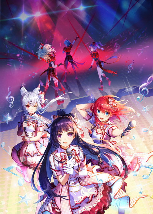 Diva Fight! vertical backdrop 2