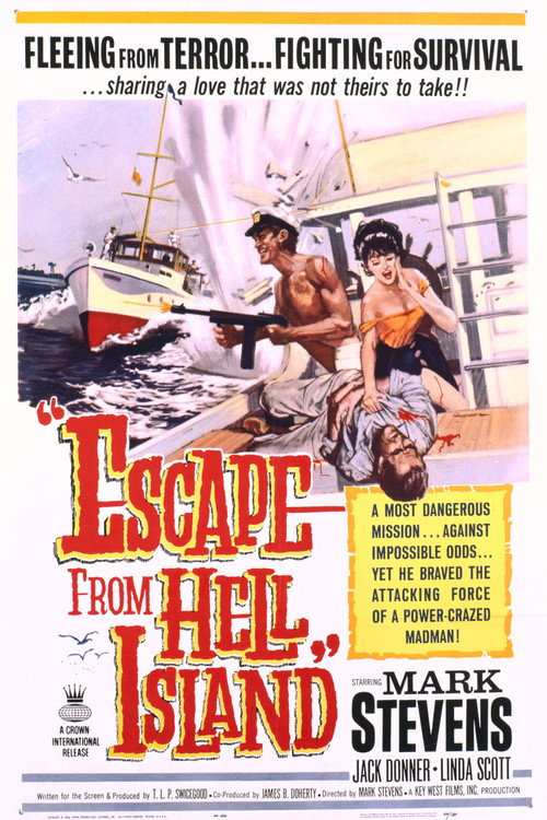 Escape from Hell Island vertical backdrop 1