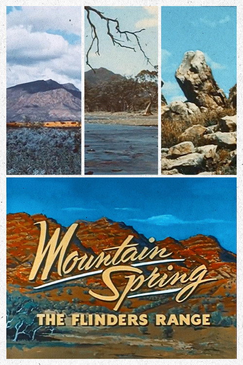 Mountain Spring: The Flinders Range vertical backdrop 1