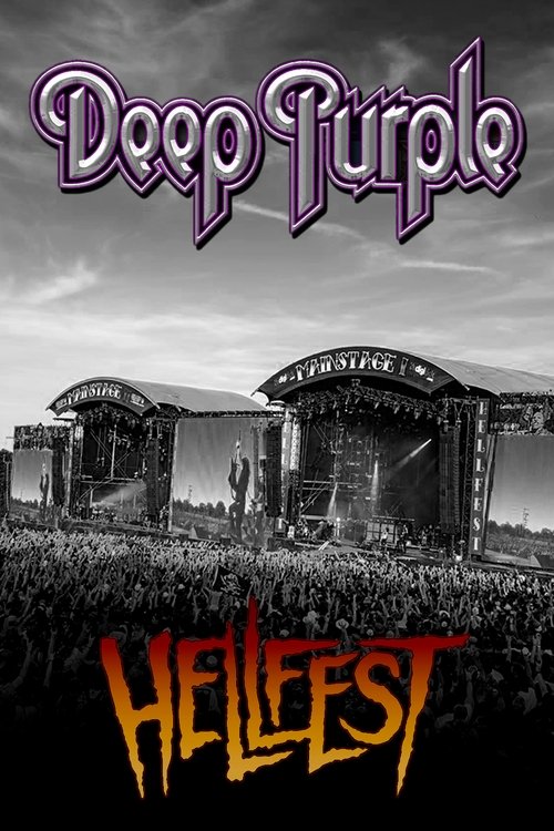 Deep Purple at Hellfest vertical backdrop 1