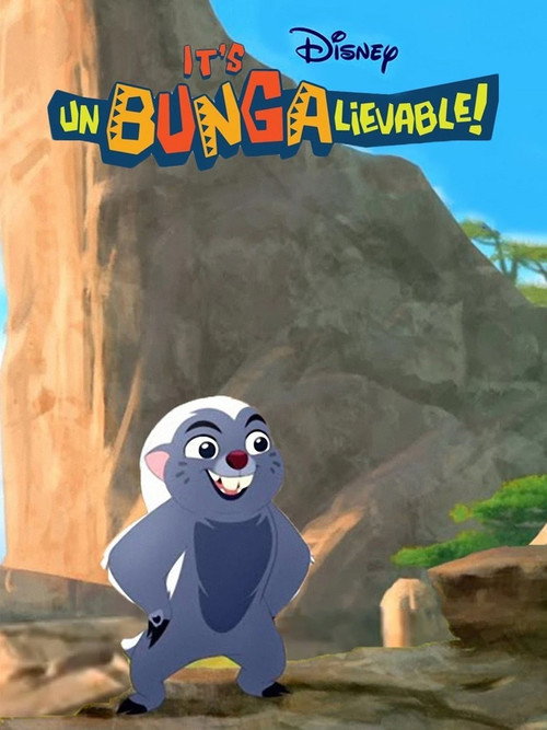 It's Unbungalievable vertical backdrop 1