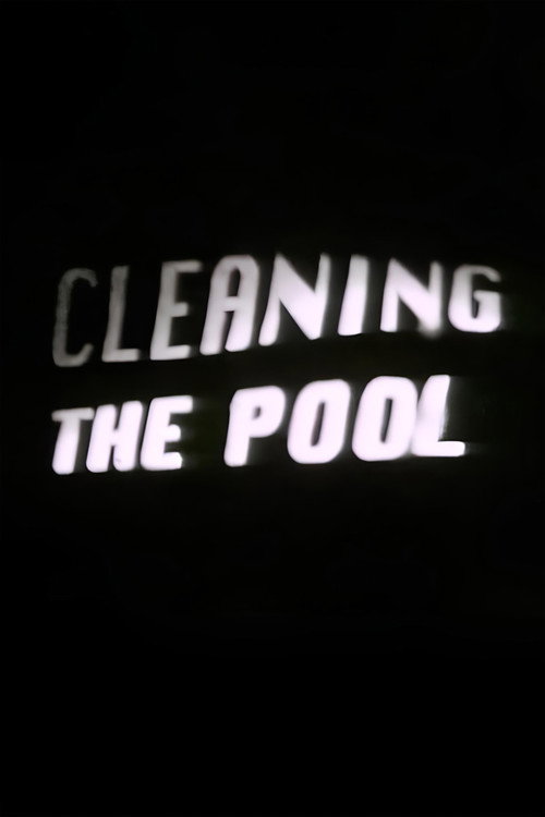 Cleaning the Pool vertical backdrop 1