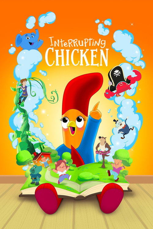 Interrupting Chicken vertical backdrop 4