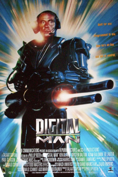 Digital Man vertical backdrop 2