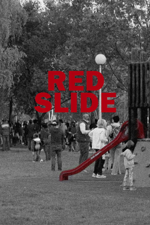 Red Slide vertical backdrop 1