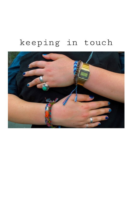 Keeping in touch vertical backdrop 1