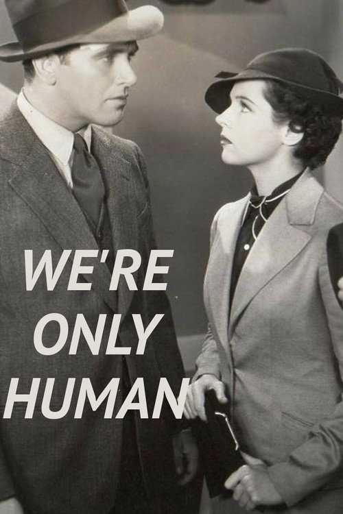 We're Only Human vertical backdrop 1