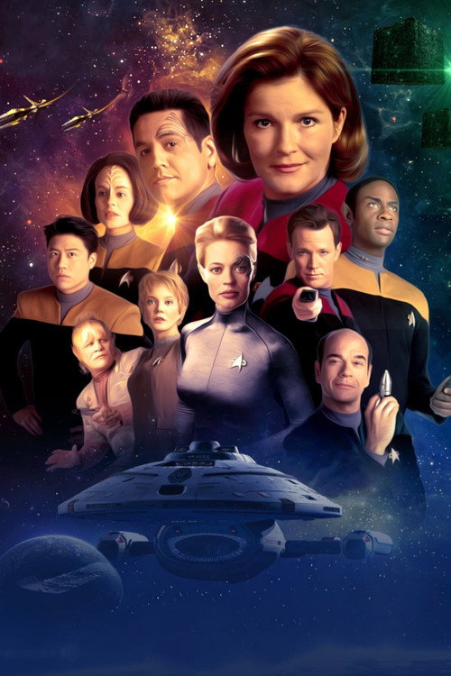 Star Trek: Voyager vertical backdrop 1