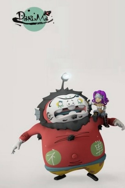Daruma vertical backdrop 1
