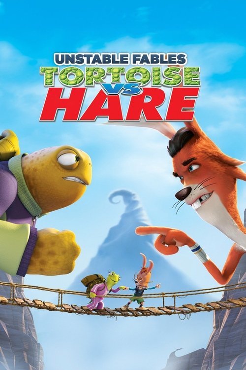 Unstable Fables: Tortoise vs. Hare vertical backdrop 3