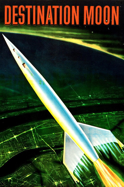 Destination Moon vertical backdrop 2