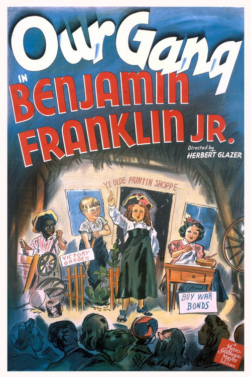 Benjamin Franklin, Jr. vertical backdrop 1