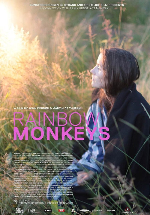 Rainbow Monkeys vertical backdrop 1