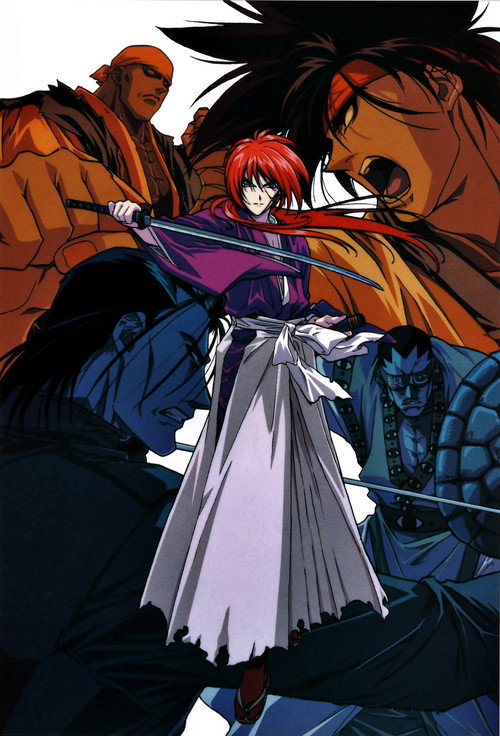 Rurouni Kenshin vertical backdrop 1